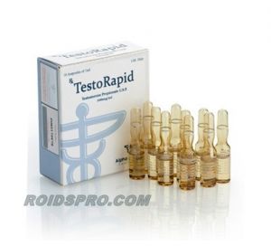 TestoRapid for sale | Testosterone Propionate 100mg per ml x 10 ampoules | Alpha Pharma
